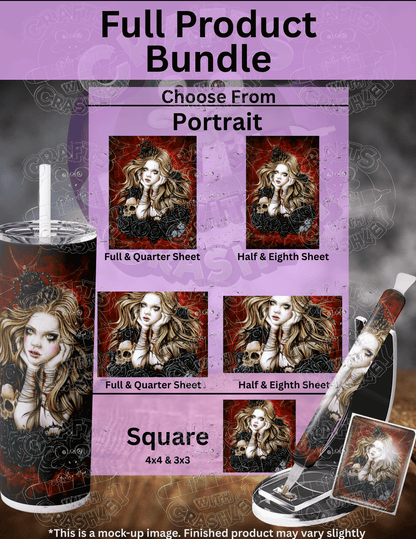 "Mad Queen Alice" by ©Enys Guerrero Premium Accessories for Diamond Painting
