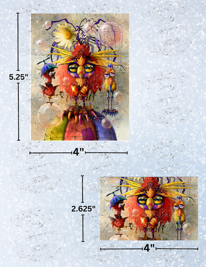 "Agnus" by ©Richard Lorenz Premium Decorative Release Papers for Diamond Painting