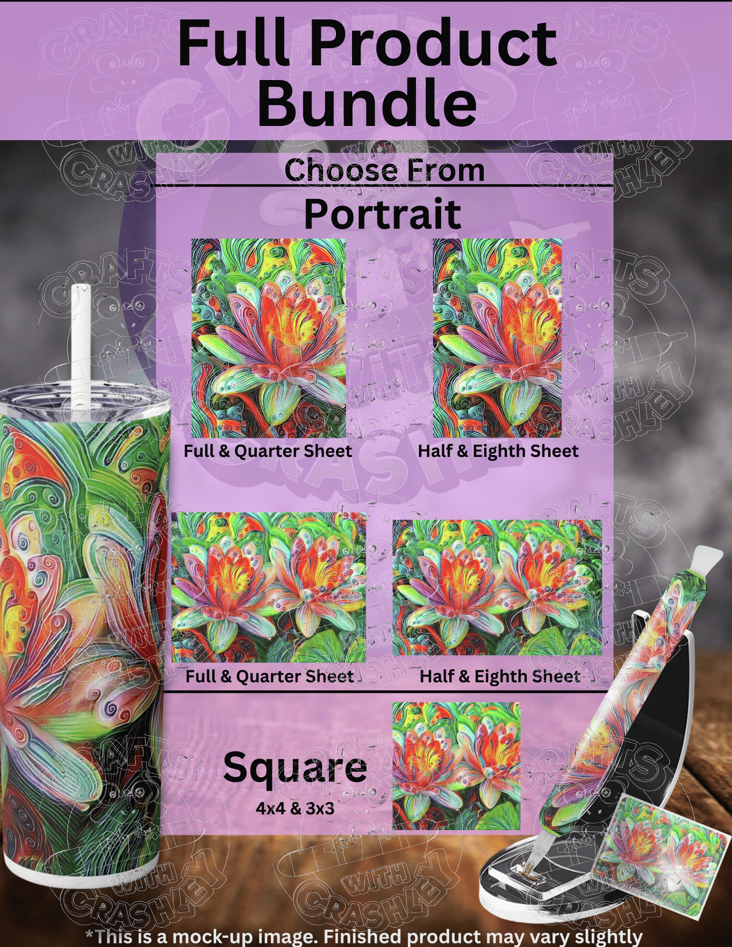 "Water Lilies Extravaganza" by ©Peggy Collins Premium Accessories for Diamond Painting