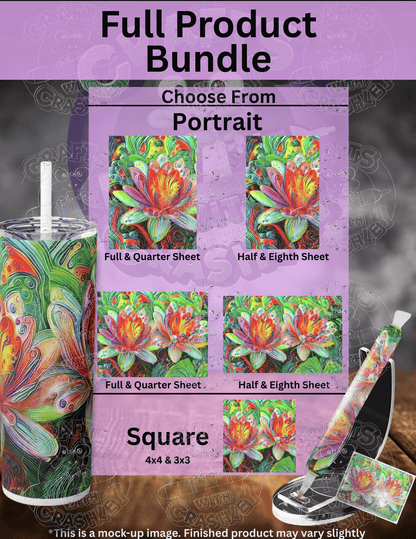 "Water Lilies Extravaganza" by ©Peggy Collins Premium Accessories for Diamond Painting