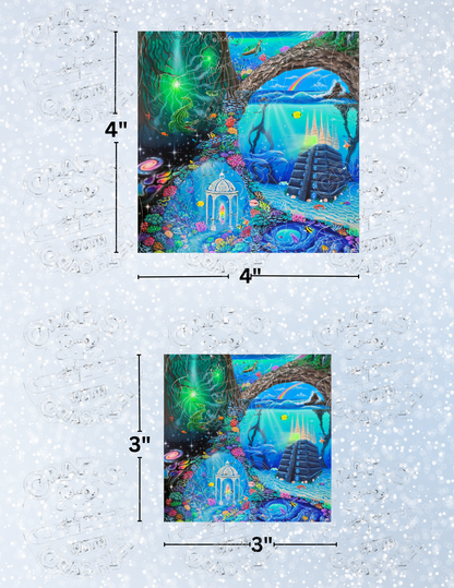 "Aquatic Dreams" by Becca Tindol Decorative Diamond Painting Release Papers