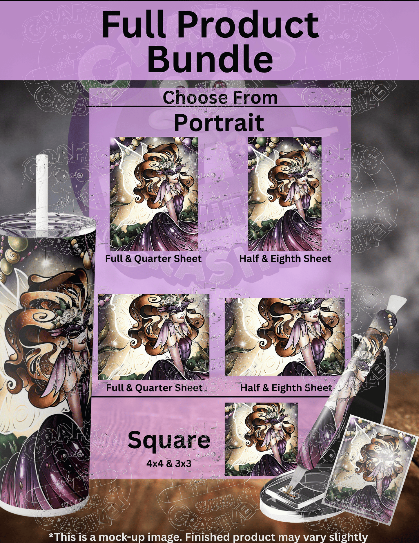 "Fairy Lights and Parade Nights" by ©Mandie Manzano Premium Accessories for Diamond Painting