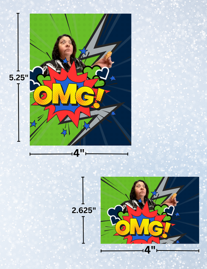 "OMG Berta" Decorative Diamond Painting Release Papers