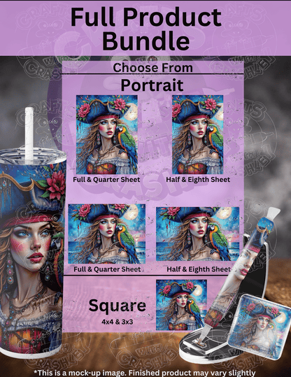 "Pirate Paradise Maiden" by ©Kelly Reins Premium Accessories for Diamond Painting