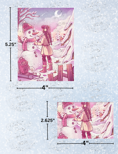 "Snow Globe Wish" by ©Mrs Butter D Premium Decorative Release Papers for Diamond Painting