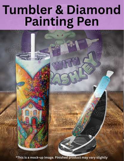 "Home Is Where the Heart Is" by ©Cocomarshmallow Premium Accessories for Diamond Painting