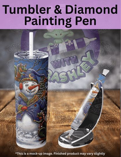 "Snowman Magic" by ©Randal Spangler Premium Accessories for Diamond Painting