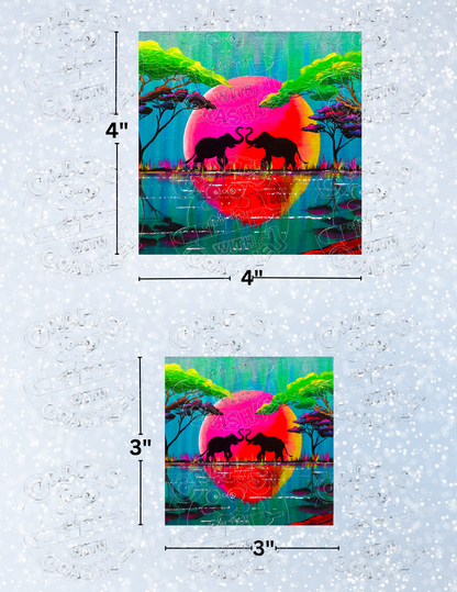 "Before the Stroll" by ©Deborah Malcolm Decorative Diamond Painting Release Papers