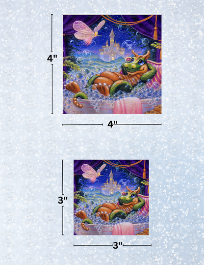 "Bubble Fairies" By ©Randal Spangler Decorative Diamond Painting Release Papers