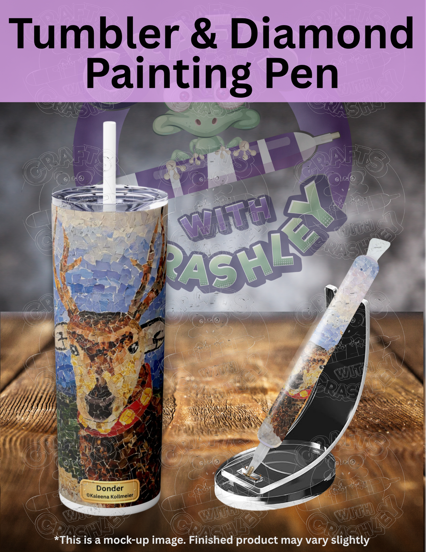 "Donder" by ©Kaleena Kollmeier Premium Accessories for Diamond Painting