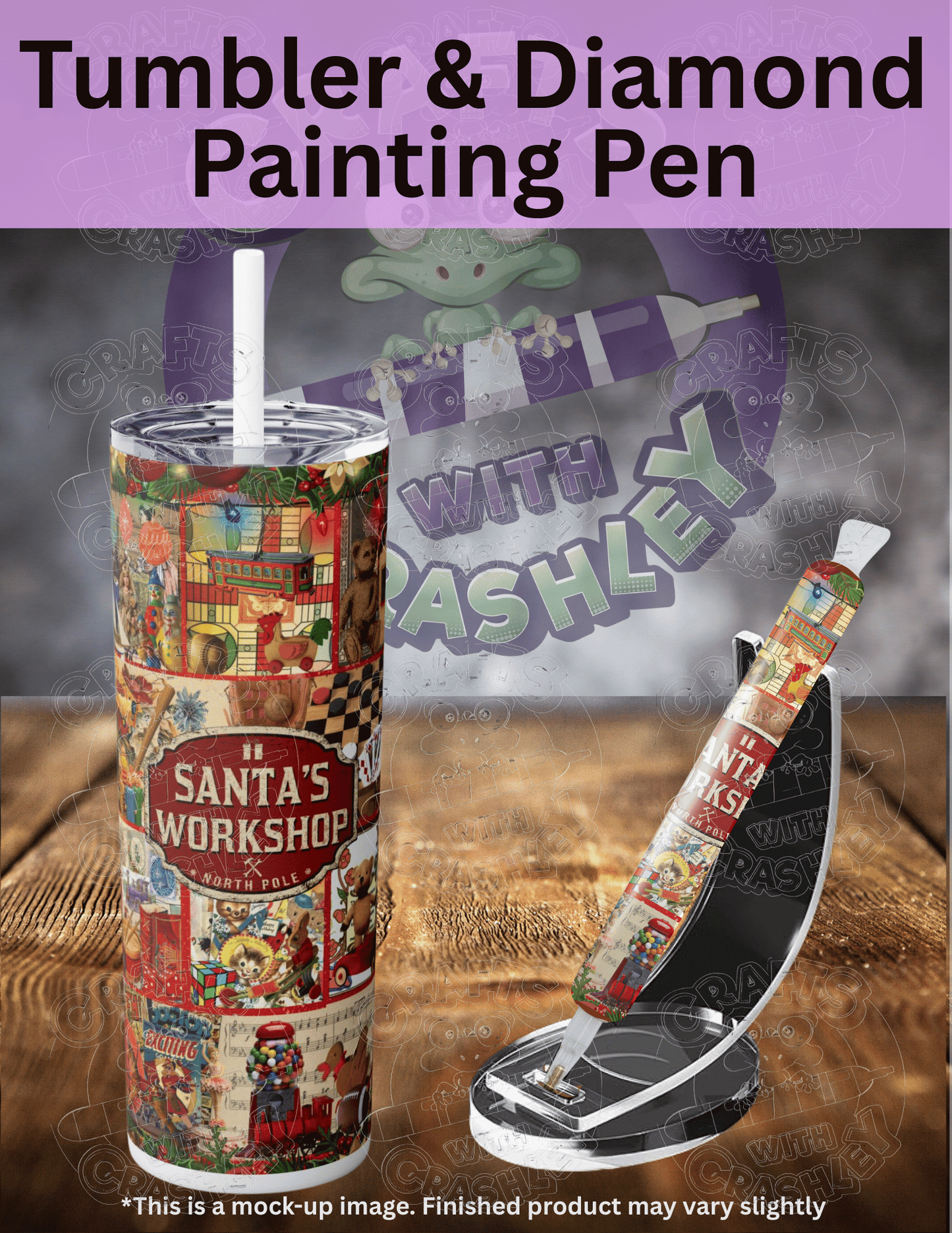 "Santa's Workshop" by ©Catriona Crehan Premium Accessories for Diamond Painting