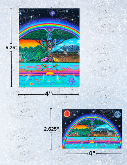 "Bliss of Life" by ©Becca Tindol Premium Decorative Release Papers for Diamond Painting