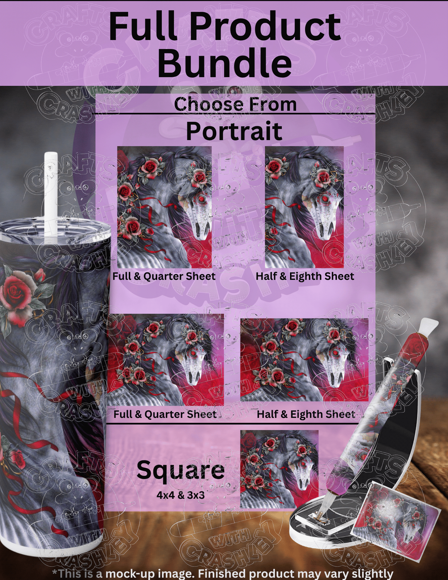 "Calavera" by ©Laurie Prindle Premium Accessories for Diamond Painting