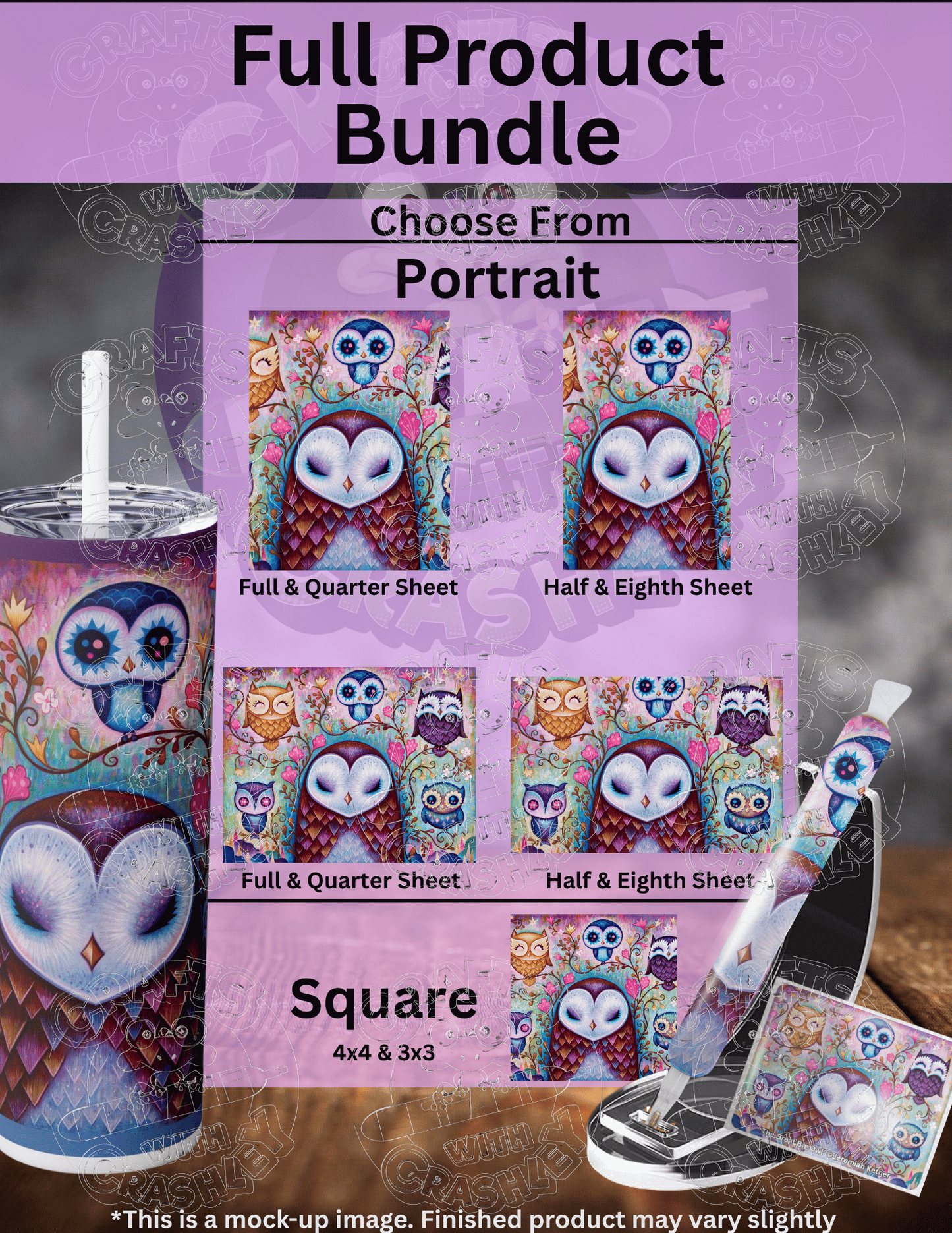 "The Great Big Owl" by ©Jeremiah Ketner Premium Accessories for Diamond Painting
