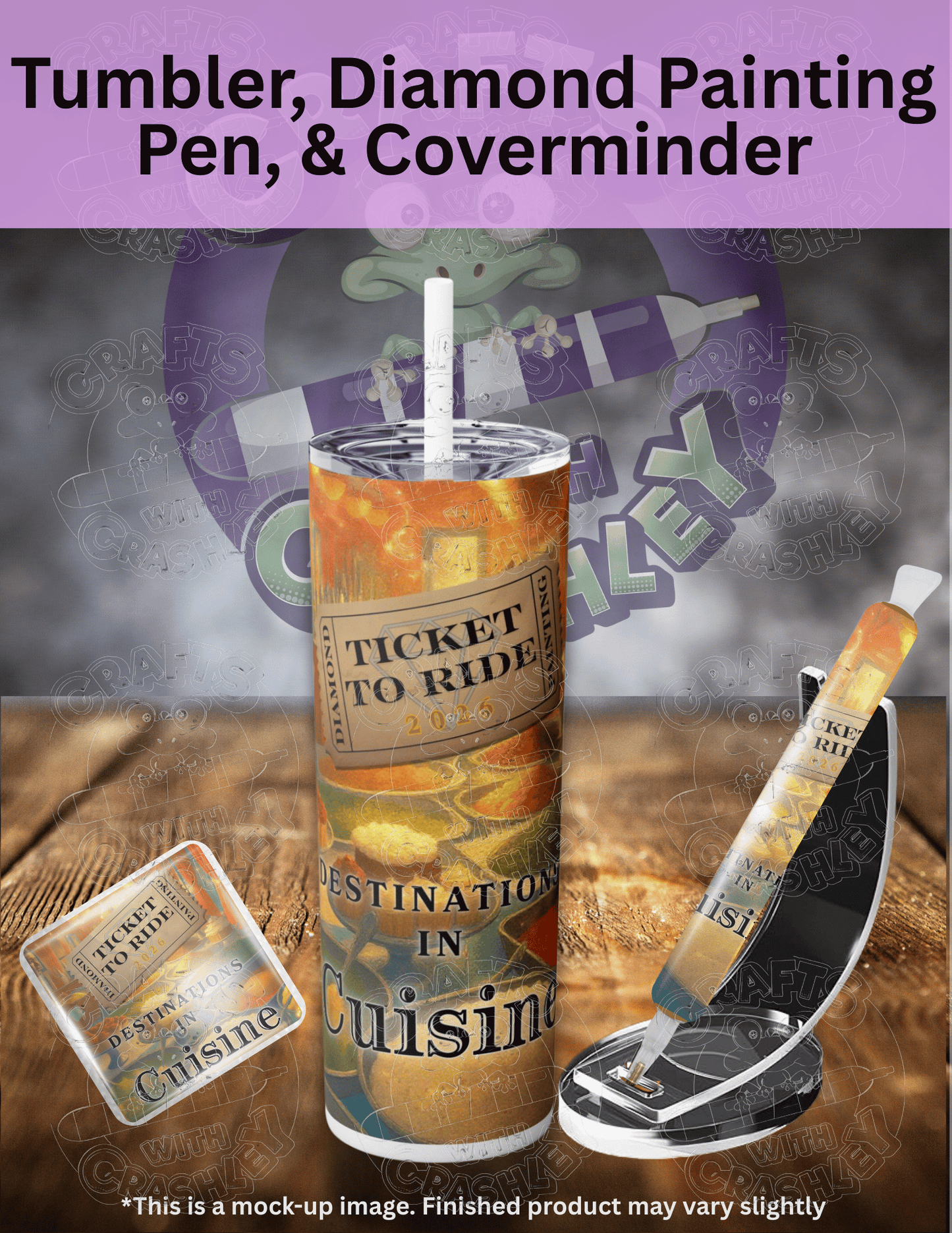 "Ticket to Ride 2026" Premium Accessories for Diamond Painting