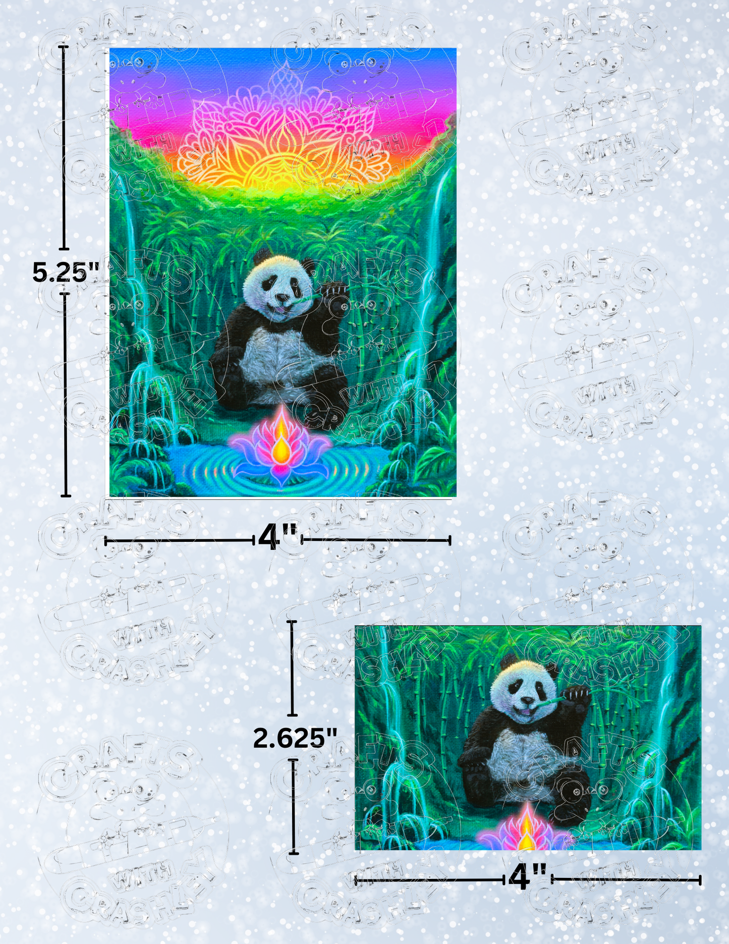 "Radiance" by ©Becca Tindol Premium Decorative Release Papers for Diamond Painting