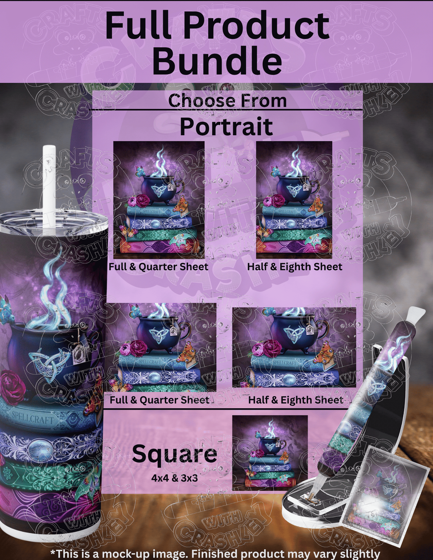 "Witch's Brew" by ©Brigid Ashwood Premium Accessories for Diamond Painting