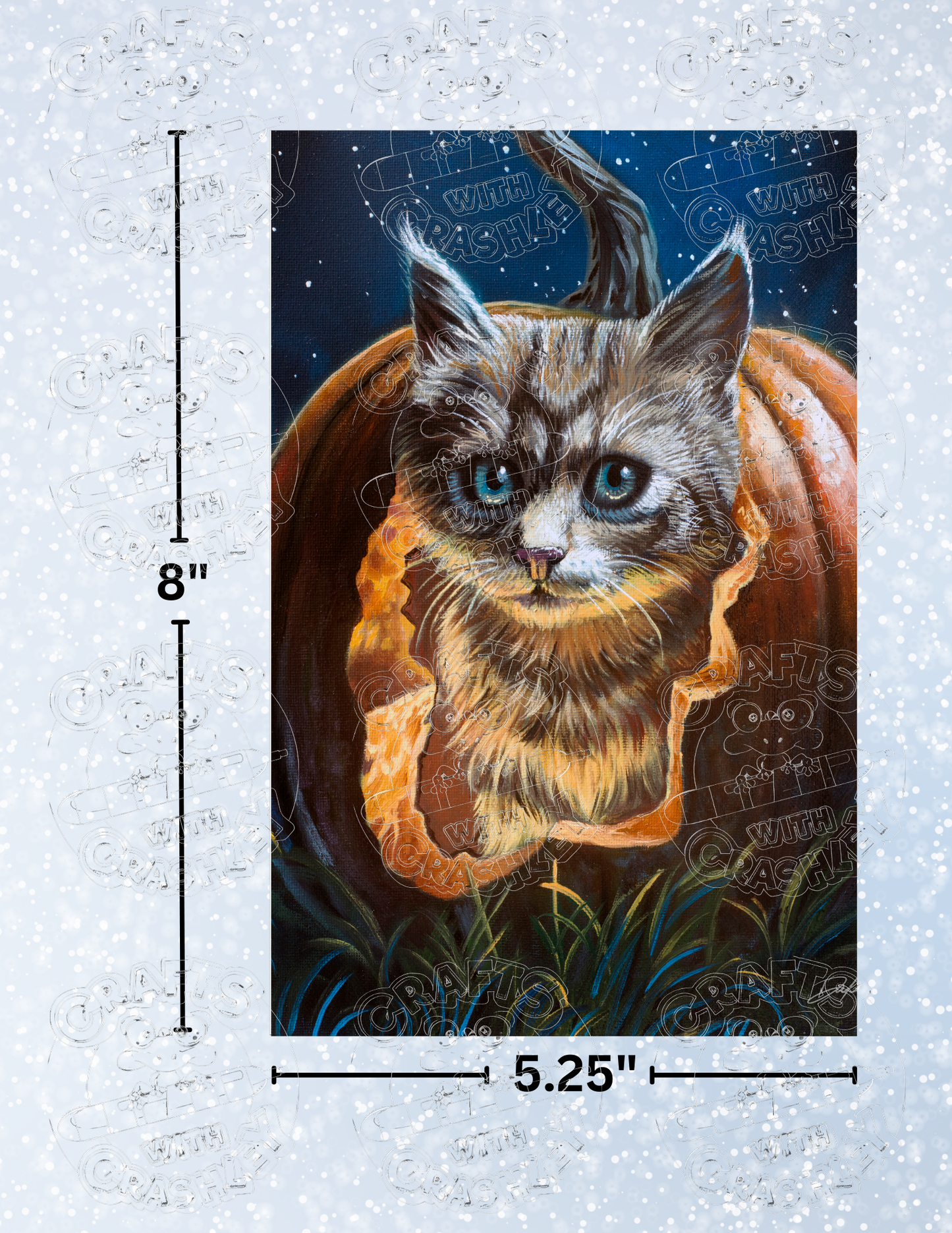 Product Bundle "Hungry Halloween Kitten" by ©Dakota Daetwiler