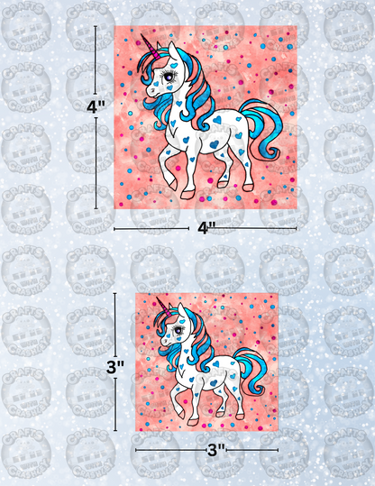 "Unicorn" by ©Cheryl Carpenter Decorative Diamond Painting Release Papers