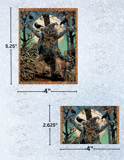 "The 4 Crows of the Apocalypse" by ©Cheryl Baker Premium Decorative Release Papers for Diamond Painting