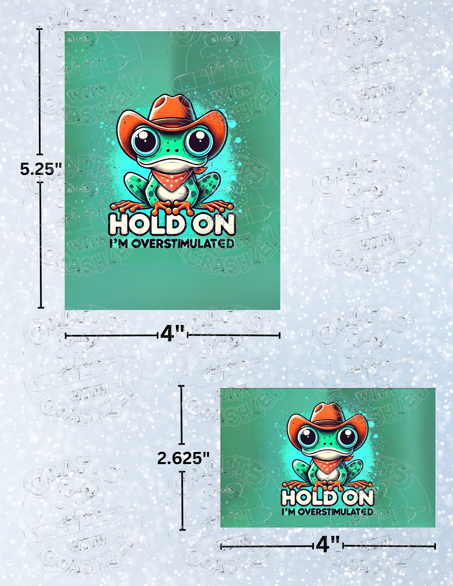 "Hold On" Premium Decorative Release Papers for Diamond Painting