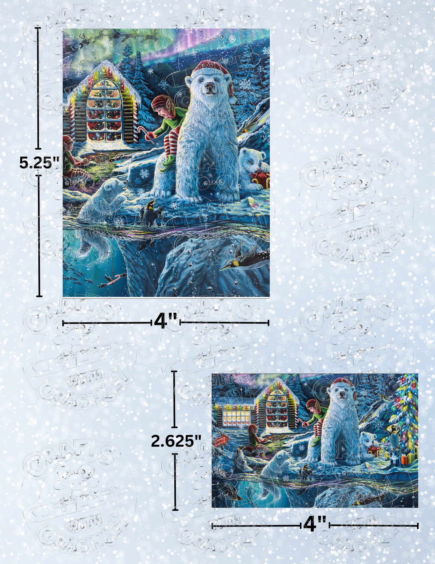 Product Bundle "Christmas Eve at the North Pole" by ©Dakota Daetwiler