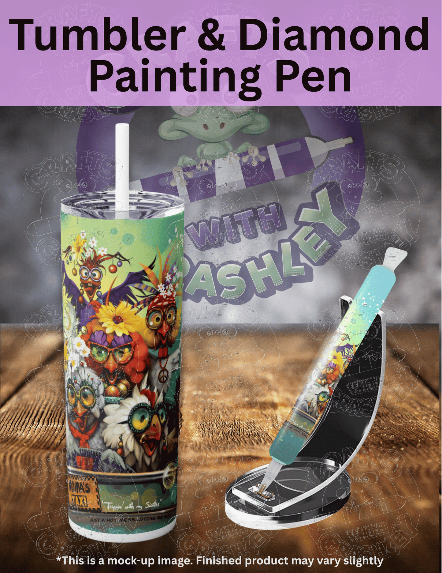 "Trippin With My Sisters" by ©Richard Lorenz Premium Accessories for Diamond Painting