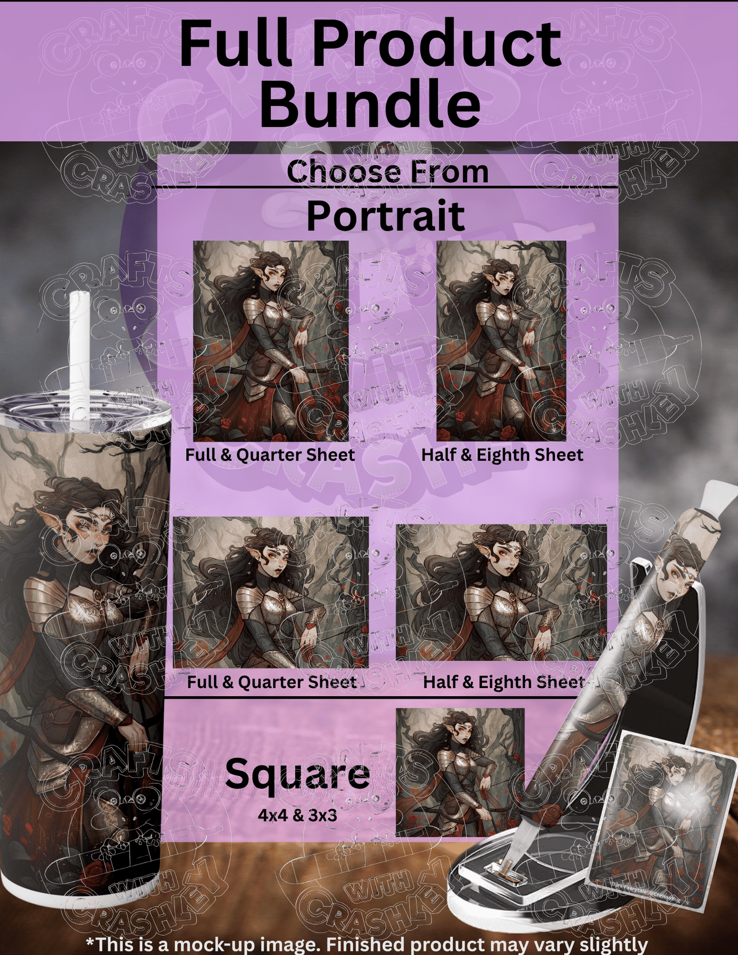 "Dark Faerytale" by ©ChrissaBug Premium Accessories for Diamond Painting