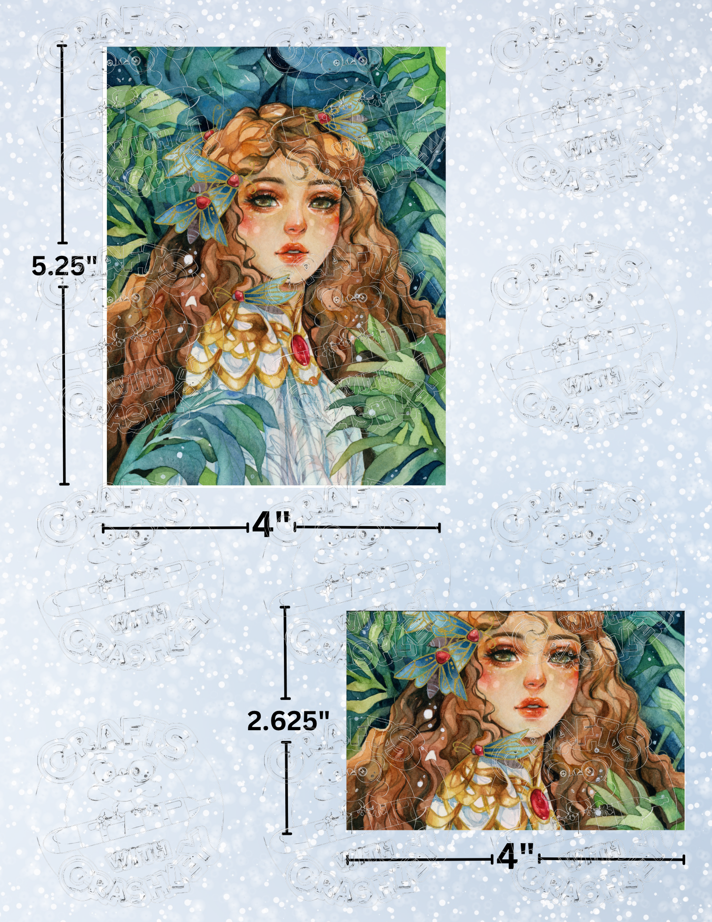 "Wildwood" by ©Margaret Morales Premium Decorative Release Papers for Diamond Painting