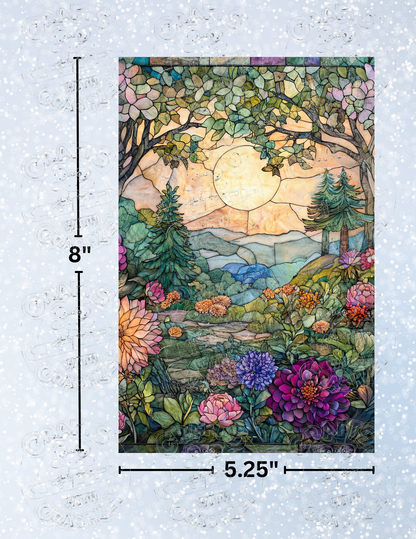 Product Bundle "Stained Glass Garden" by ©Claudia McKinney