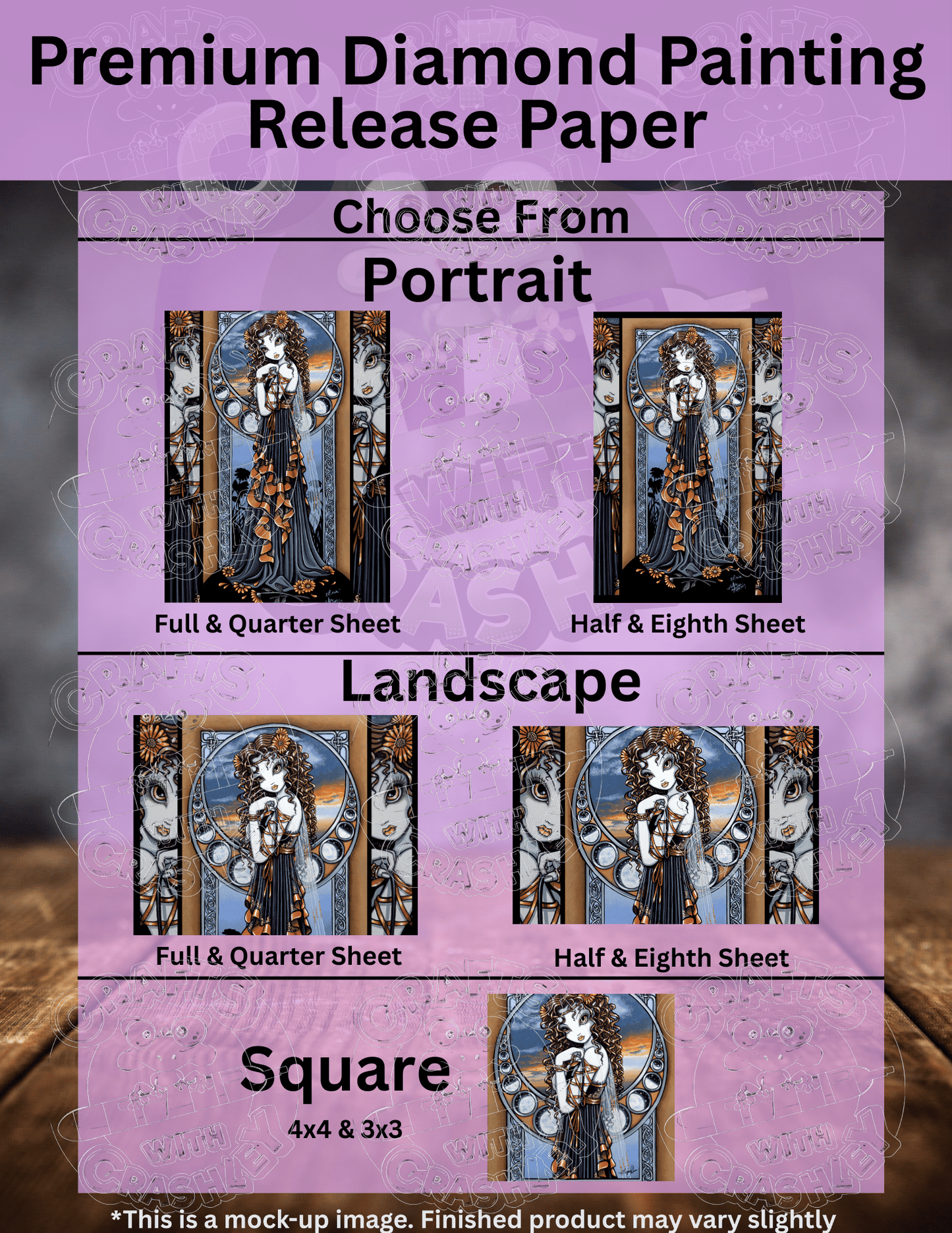 "Lucia" by ©Myka Jelina Premium Accessories for Diamond Painting