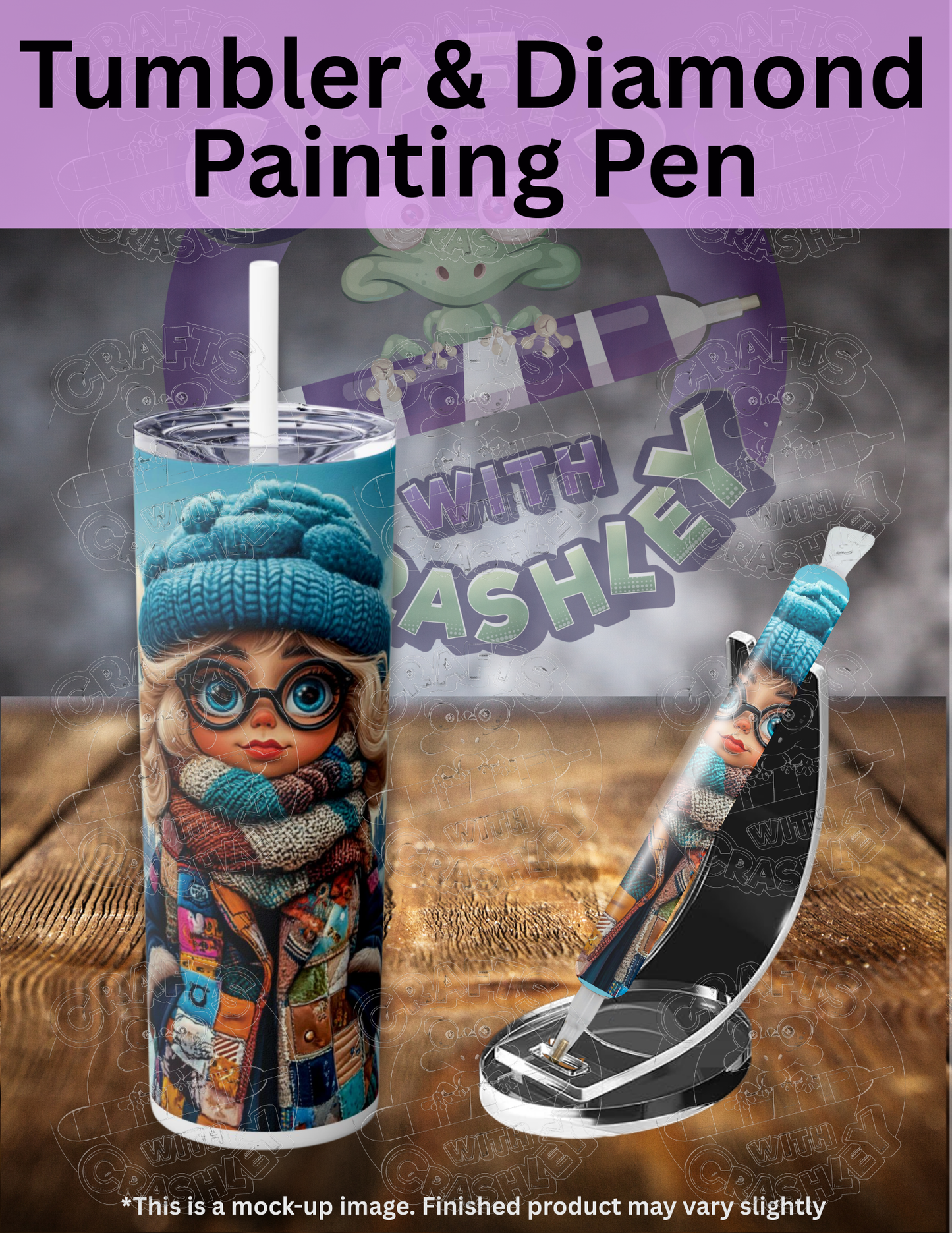 "Edna" by ©Stacy Deal Premium Accessories for Diamond Painting