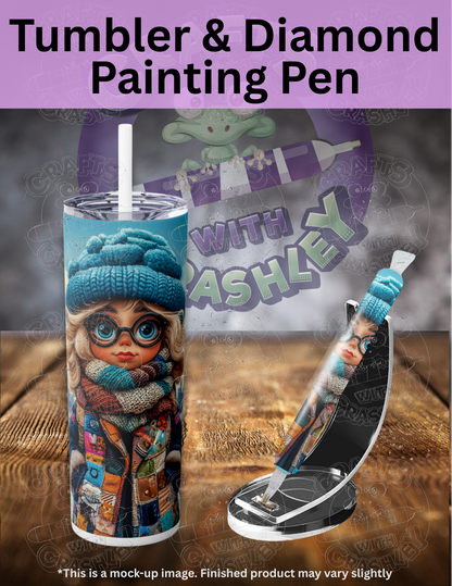 "Edna" by ©Stacy Deal Premium Accessories for Diamond Painting