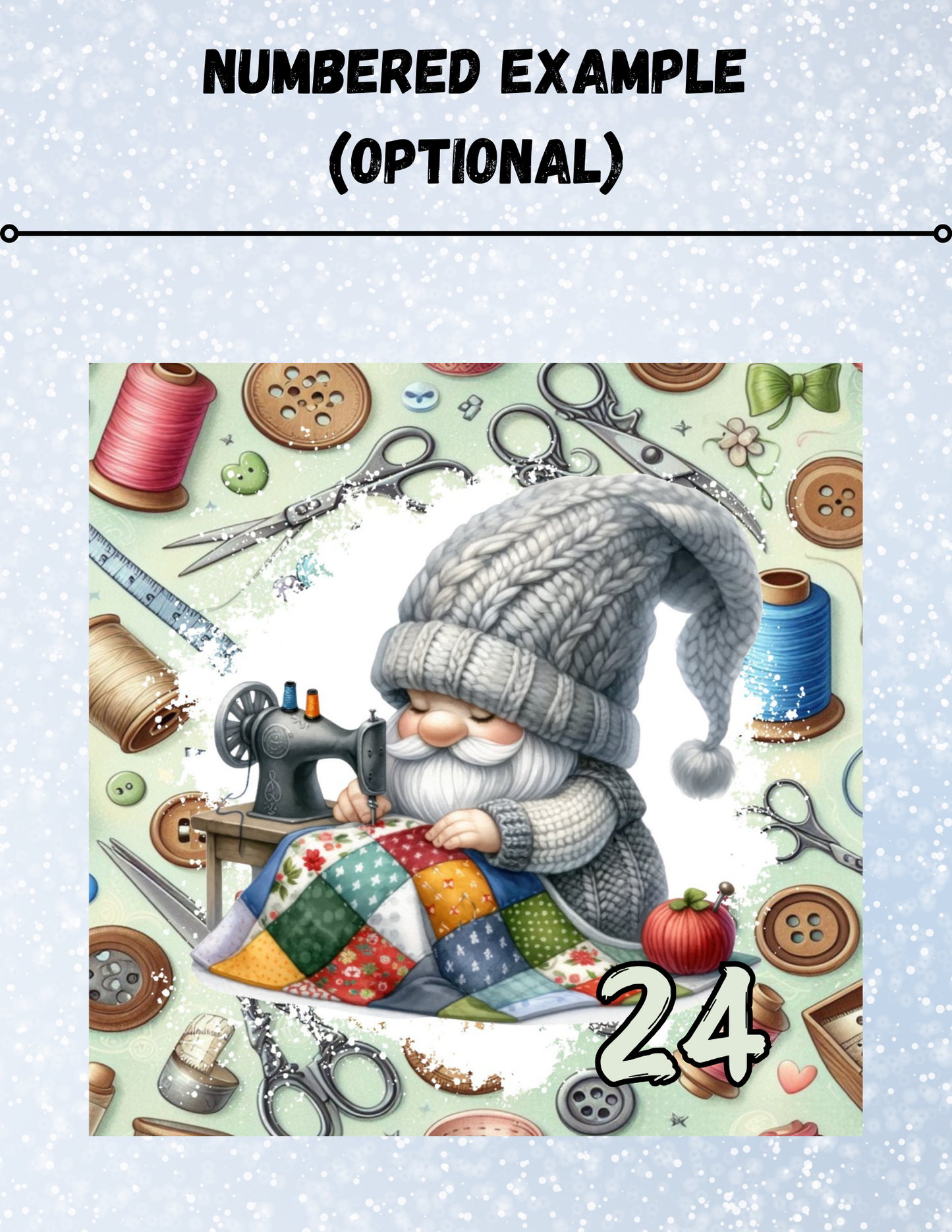 "Crafty Gnome" Decorative Diamond Painting Release Papers