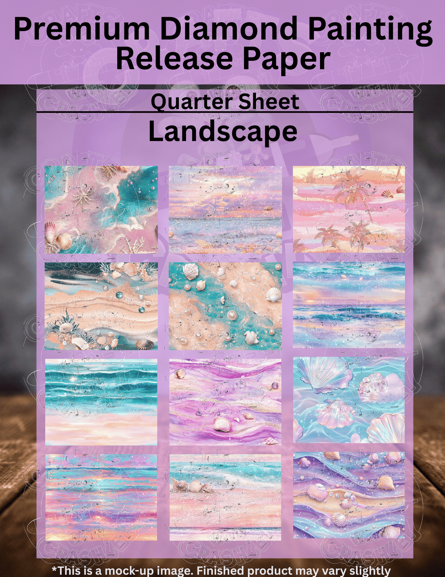 Tropical Fantasy Combo Pack Premium Release Paper for Diamond Painting