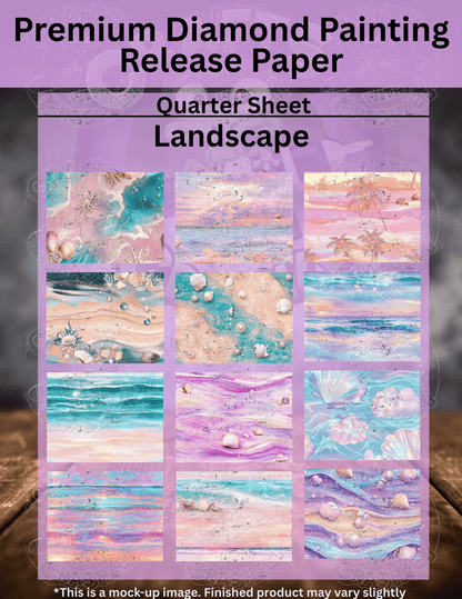 Tropical Fantasy Combo Pack Premium Release Paper for Diamond Painting