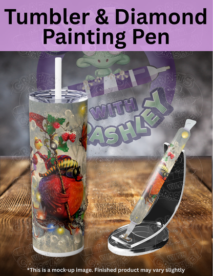 "Holiday Odie" by ©Richard Lorenz Premium Accessories for Diamond Painting