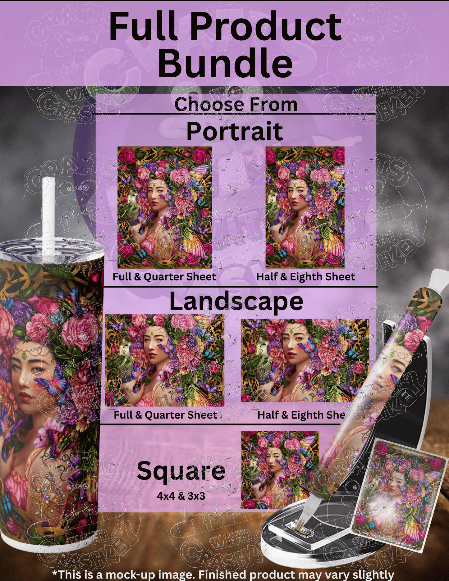 "Spring Fairy" by ©Brigid Ashwood Premium Accessories for Diamond Painting