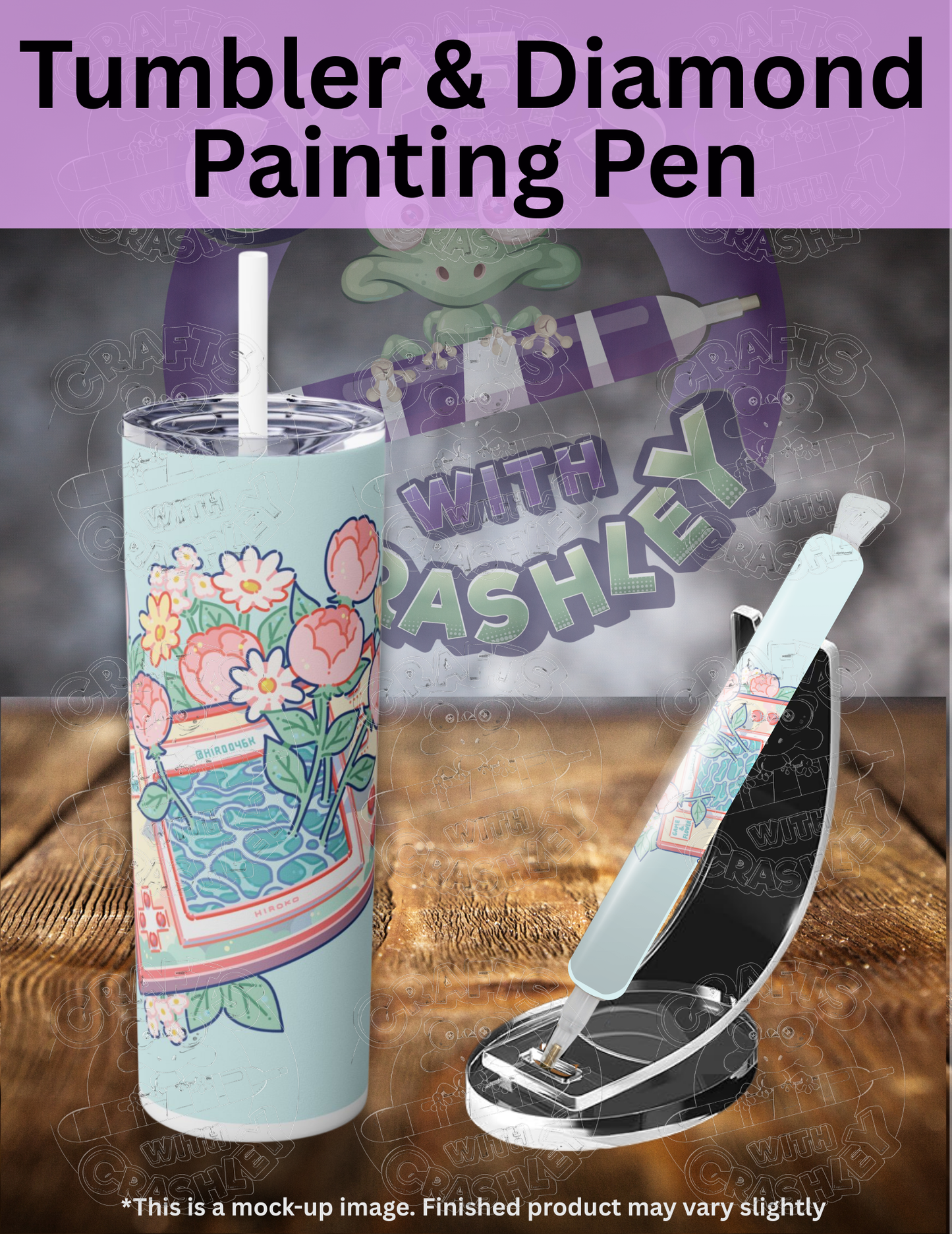 "Game & Flower" by ©Hiroko Hashimoto Premium Accessories for Diamond Painting