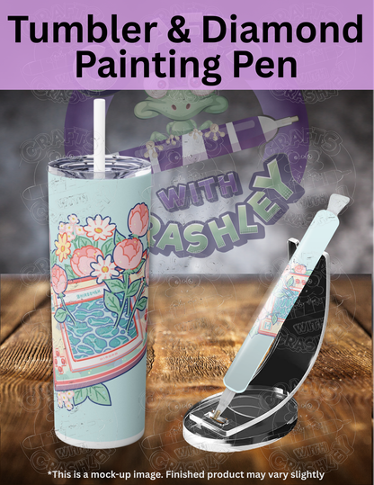 "Game & Flower" by ©Hiroko Hashimoto Premium Accessories for Diamond Painting