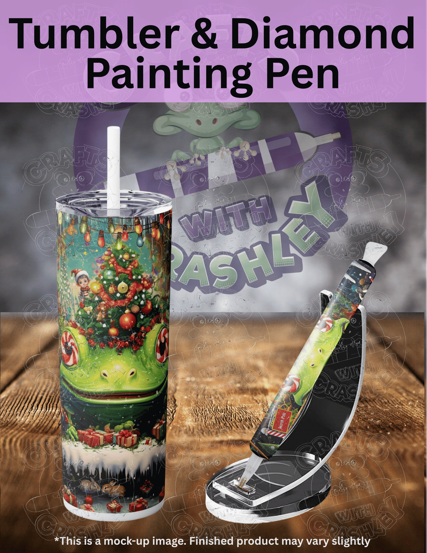 "Hoppy Holidays" by ©Claudia McKinney Premium Accessories for Diamond Painting