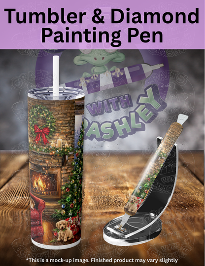 "Fireside Christmas" by ©Dona Gelsinger Premium Accessories for Diamond Painting