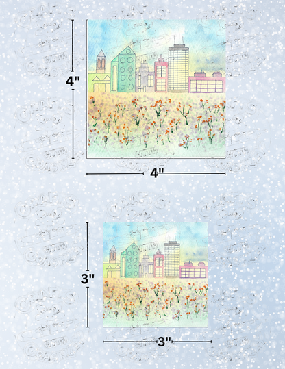 "Wild Weekend in the City" By Crafting and Crime Daily Decorative Diamond Painting Release Papers