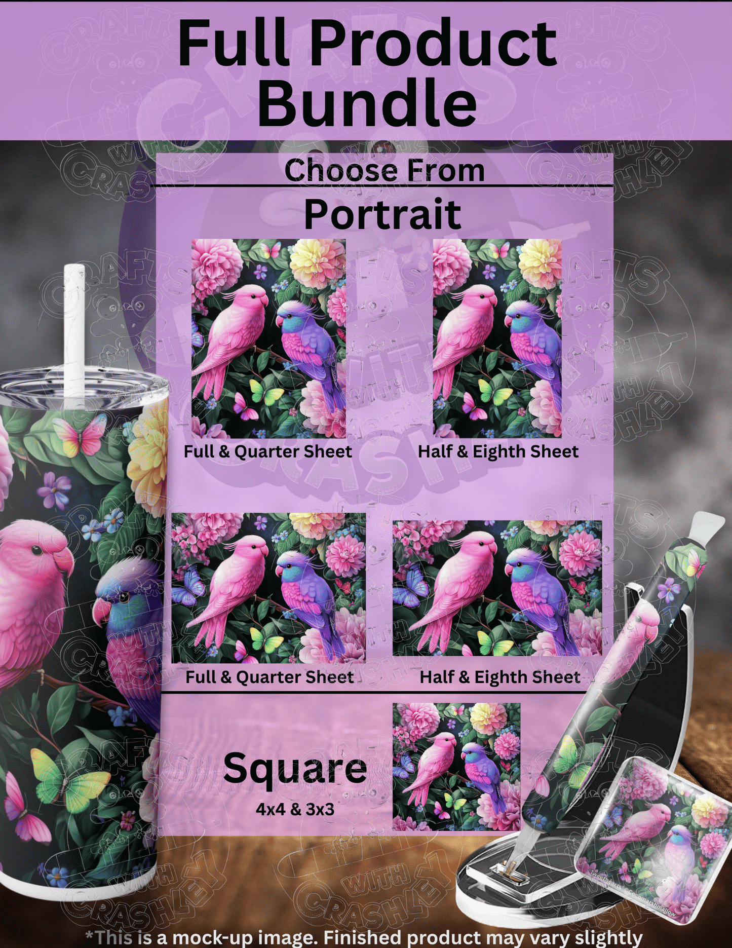 "Tweethearts" by ©Cocomarshmallow Premium Accessories for Diamond Painting