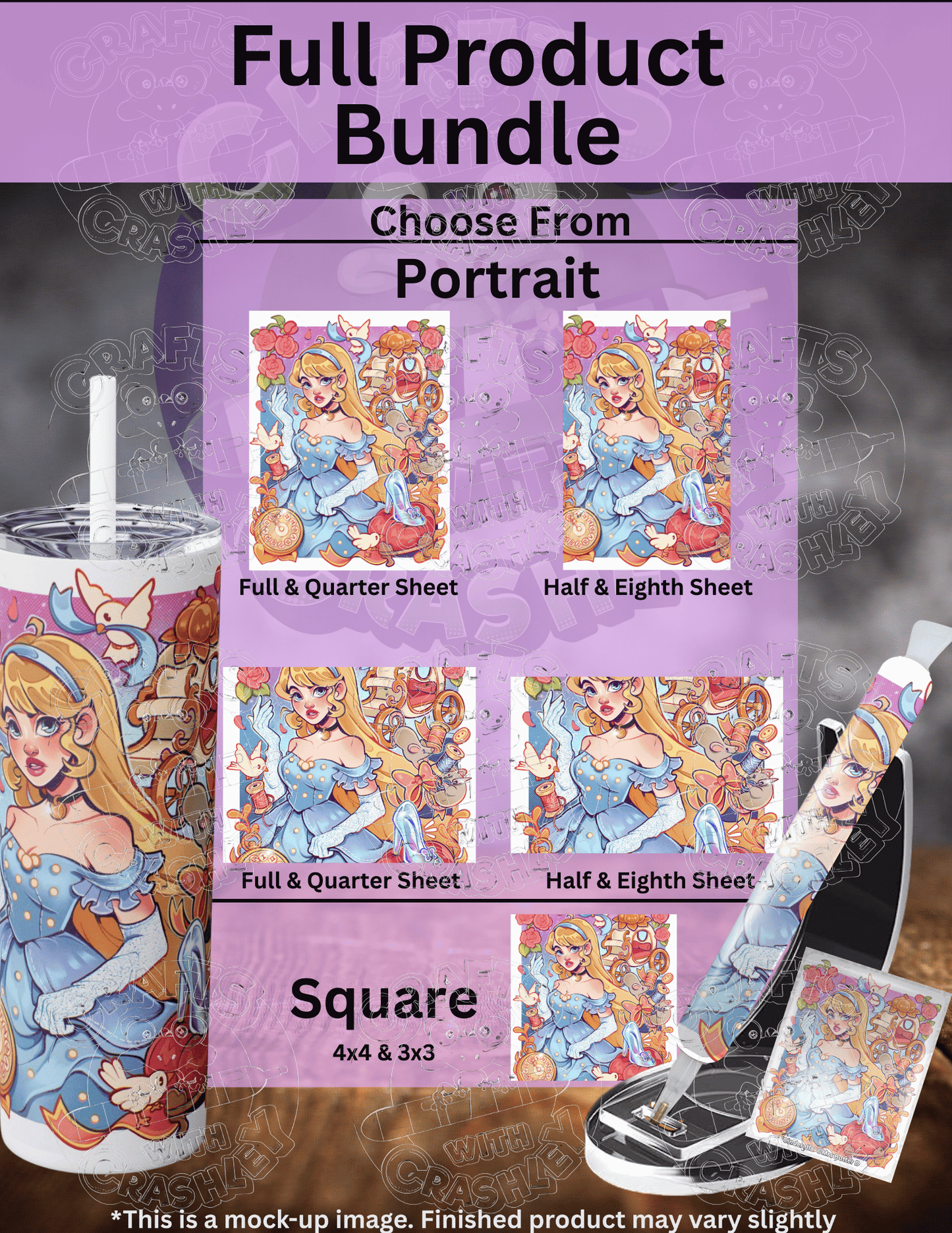 "Cinderella" by ©Mrs Butter D Premium Accessories for Diamond Painting