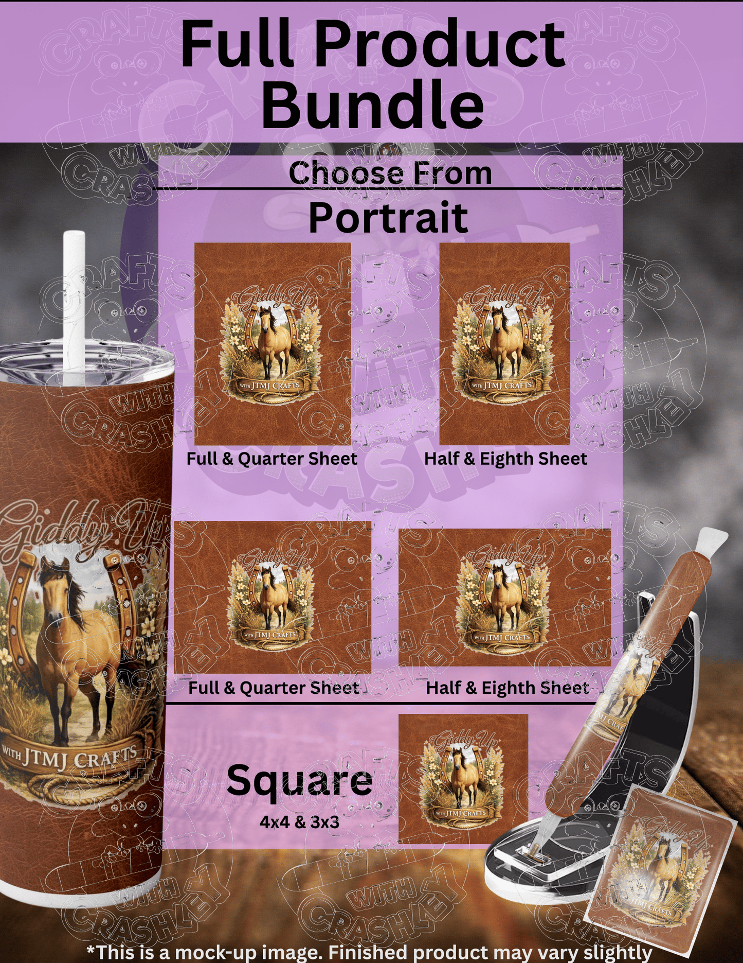 "Giddy Up with JTMJ Crafts" Premium Accessories for Diamond Painting