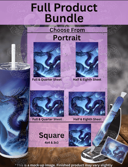 "Dragon Flight" by ©JoJoes Art Premium Accessories for Diamond Painting