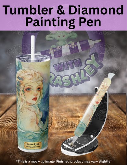 "Ocean Eyes" by ©Margaret Morales Premium Accessories for Diamond Painting