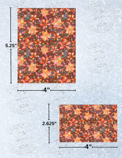 "Mystic Autumn" Premium Decorative Release Papers for Diamond Painting