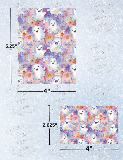 "Happy Little Ghosties" Premium Decorative Release Papers for Diamond Painting